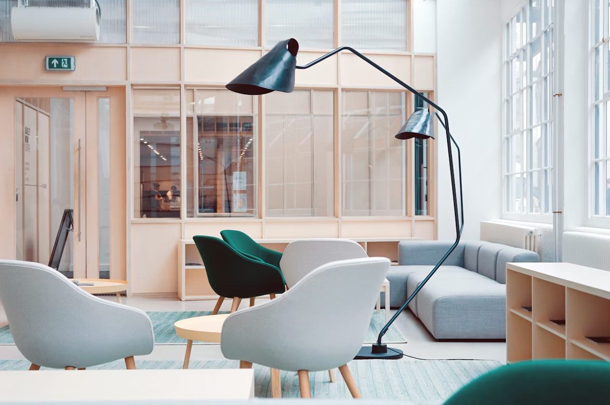 Modern office space with professional design